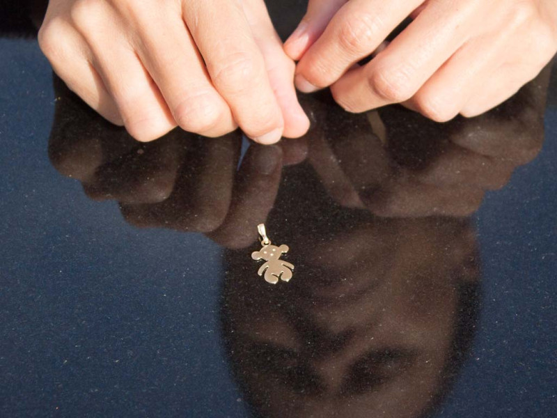 LOVE BEAR | Solid Gold pendant & charm (made to order) LOVE BEAR | Solid Gold pendant & charm (made to order)