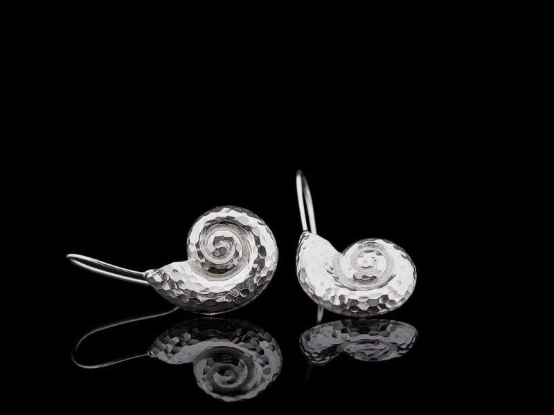 FIBONACCI SPIRAL | Earrings in Sterling Silver made to order FIBONACCI SPIRAL | Earrings in Sterling Silver made to order