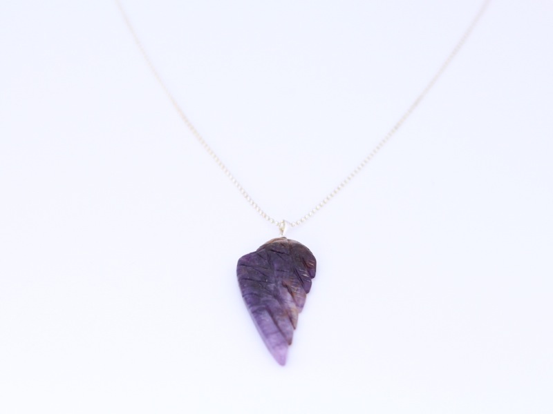 Amethyst Flügel Halskette (ausverkauft)