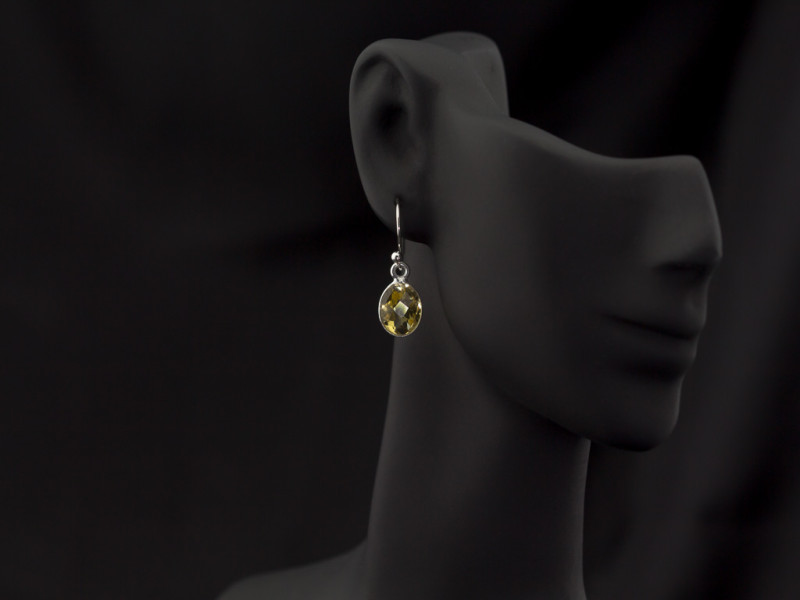 FUNKELNDE CITRINE | Ohrringe aus 925er Silber (Ausverkauft)