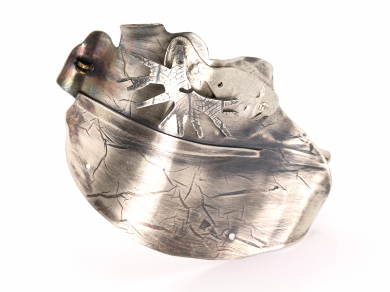 Patch - Sterling Silver Brass Brooch (Ausverkauft)