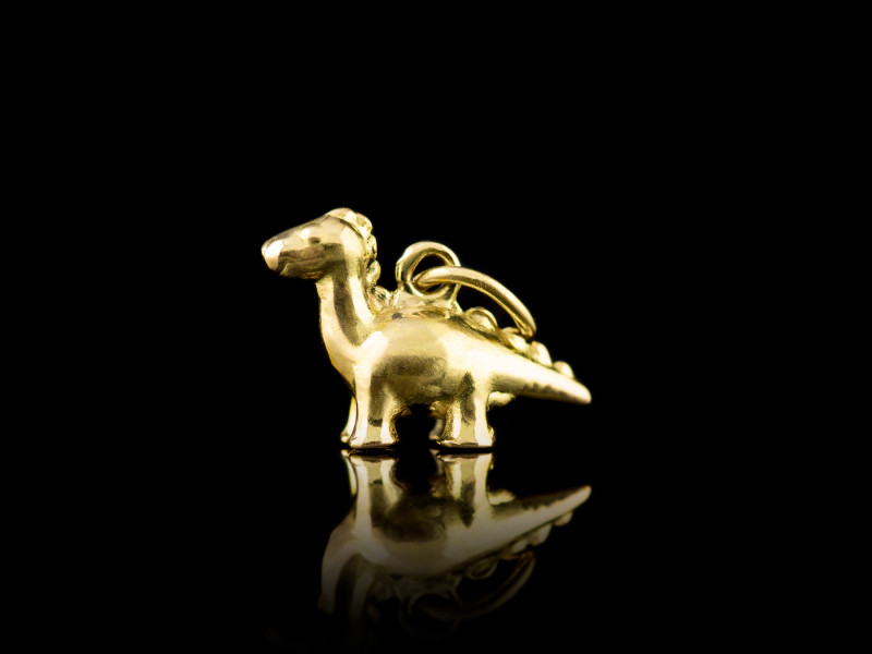 BABY BRACHIOSAURUS | Anhänger aus 750er Gold