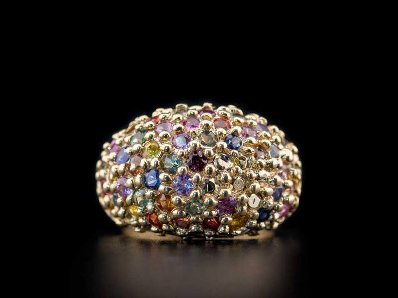 BONBON | Gold ring with Sapphires BONBON | Gold ring with Sapphires
