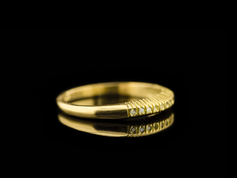 ETERNITY | Gold ring with 12 diamonds ETERNITY | Gold ring with 12 diamonds
