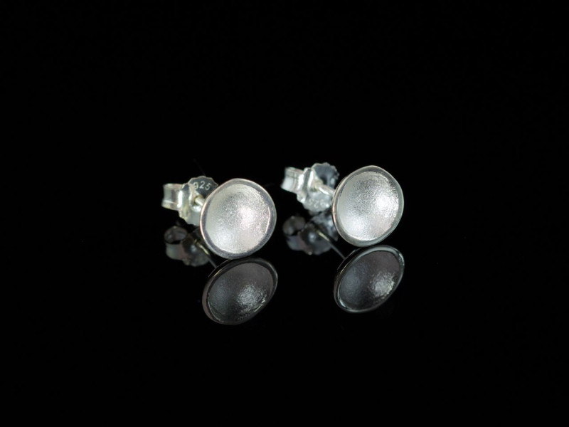 Kleine gefrostete Pokale | Ohrstecker aus 925er Silber (ausverkauft)