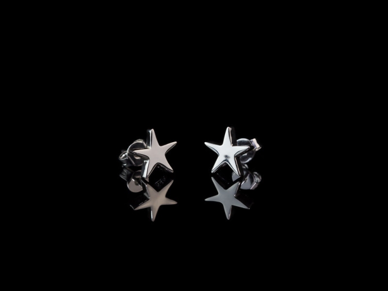 KLEINE GLÄNZENDE STERNE | Ohrstecker aus 925er Silber (Ausverkauft)