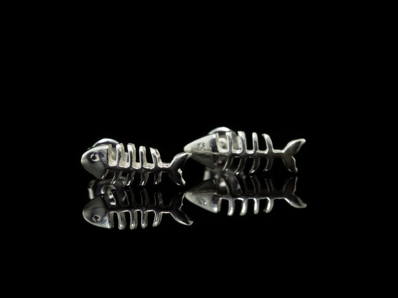 FISCH | Ohrstecker aus 925er Silber (verkauft)